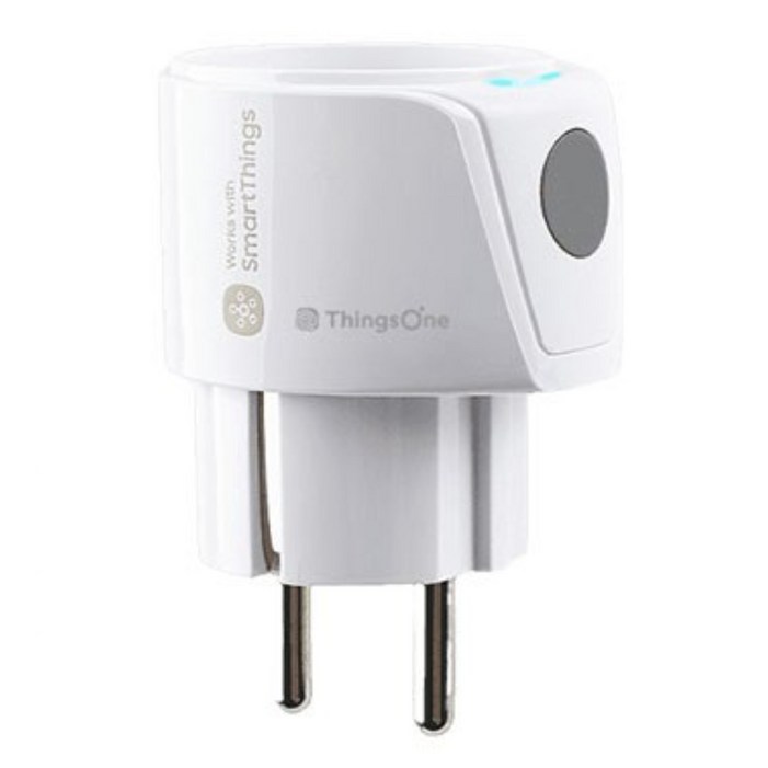 스마트싱스 컴팩트 스마트 플러그  WIFi 전력측정 원격제어 콘센트, 1개