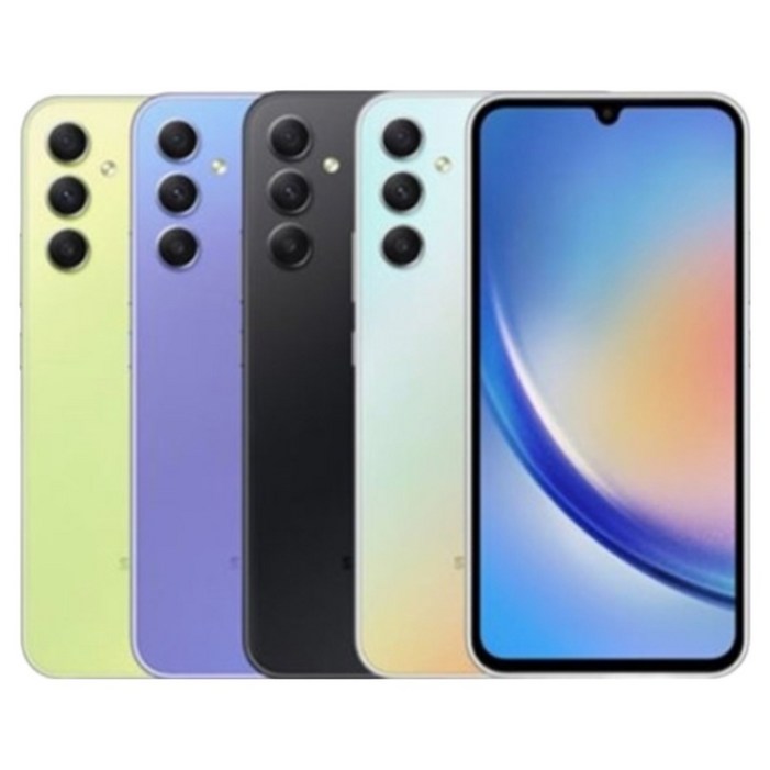 갤럭시 삼성전자 A34 128GB 공기계 중고폰 자급제폰 리퍼폰 SMA346N, 어썸 라임, 128GB