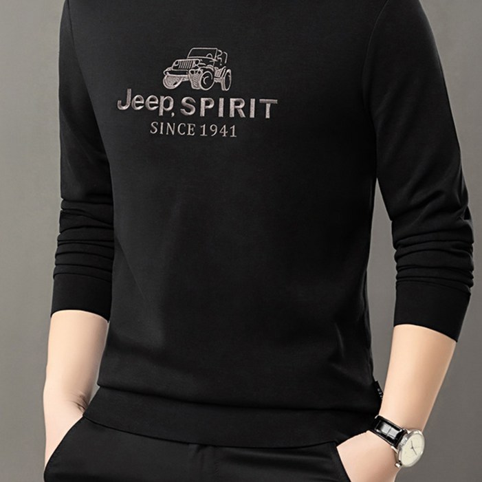 맨투맨 남성 티셔츠 남자 라운드넥 HBT8575