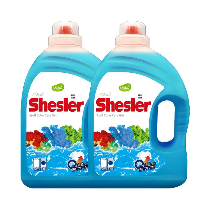 쉬슬러 액체세제 에이프릴 본품, 2개, 3.05L 쉬슬러 액체세제 에이프릴 본품, 2개, 3.05L