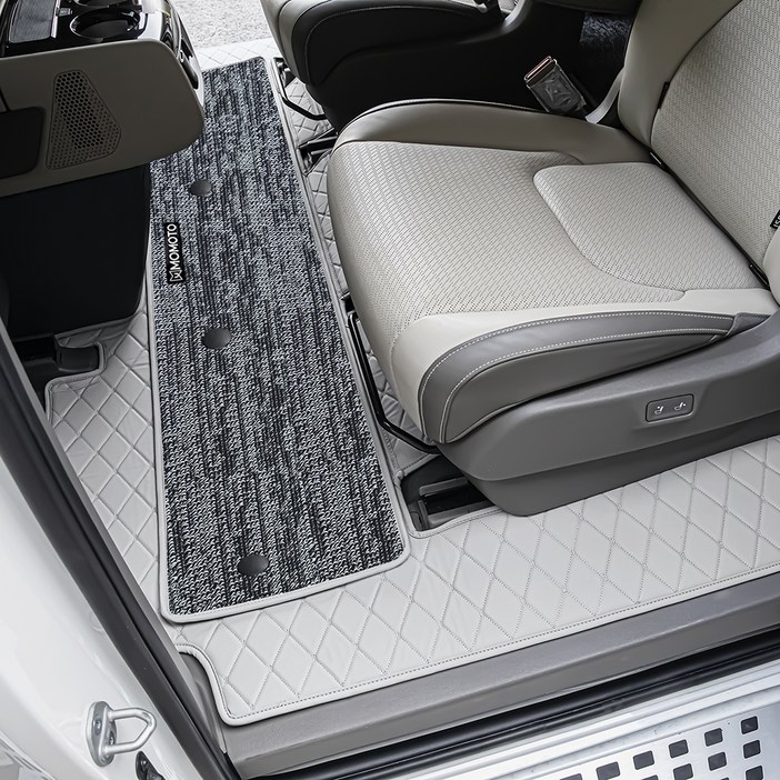 모모토 차량용 5D입체매트 풀세트, 카니발 4세대 가솔린디젤 9인승컴포트O 2020년7월2023년, 샌드베이지