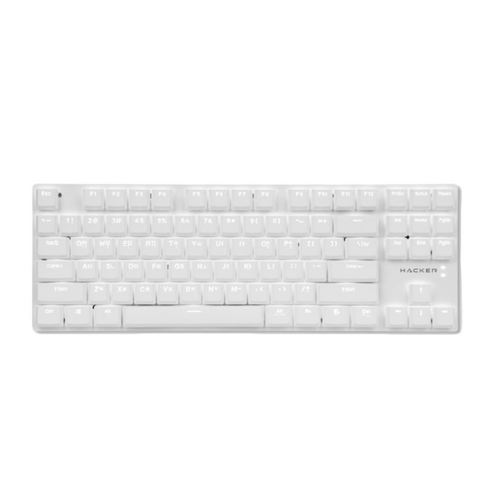 앱코 슬림 축교환 무빙LED 텐키리스 기계식 유선 텐키리스 키보드