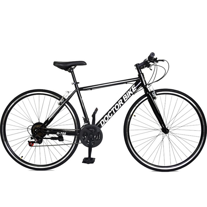 닥터바이크 하이브리드 69.8cm 27.5인치 21단 스틸프레임 자전거 E1 BIKE H-700