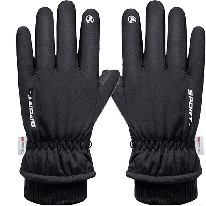 쓰리엠 오토바이 방한 손가락 플립 장갑 양손세트