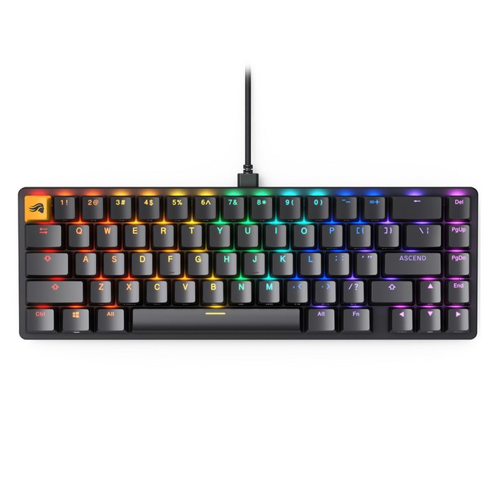 글로리어스 GMMK2 65 Prebuilt 커스텀 키보드, 텐키리스, 블랙, 단일상품 글로리어스 GMMK2 65 Prebuilt 커스텀 키보드, 텐키리스, 블랙, 단일상품