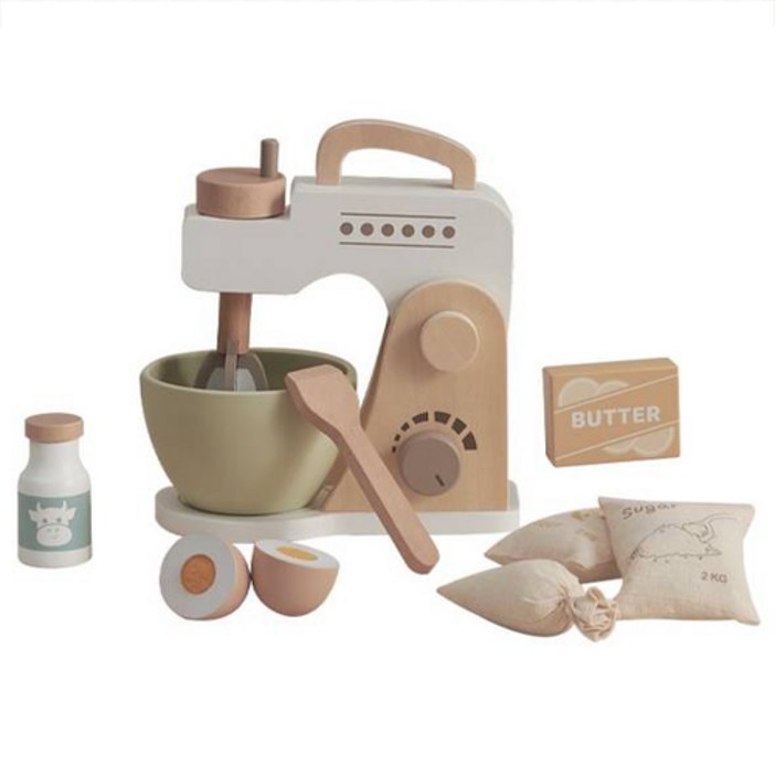 피에스타 우드 베이킹 믹서 소꿉놀이 세트