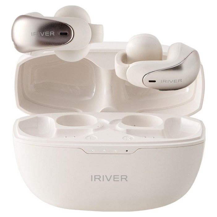 아이리버 IBOCLIP ON3 오픈형 블루투스 무선 이어폰, IBOCLIP ON3, SILVER