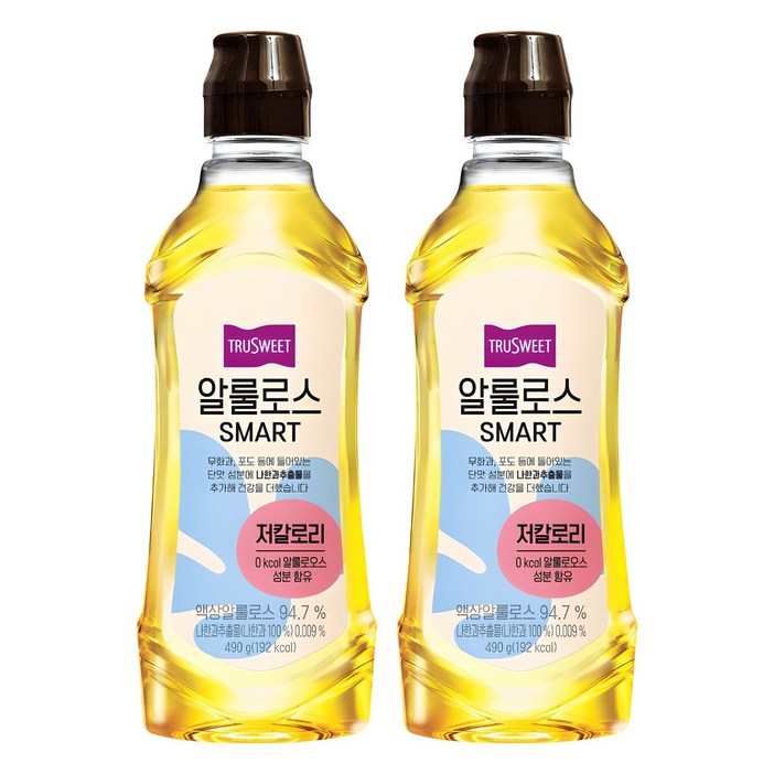 트루스위트 알룰로스 스마트, 490g, 2개