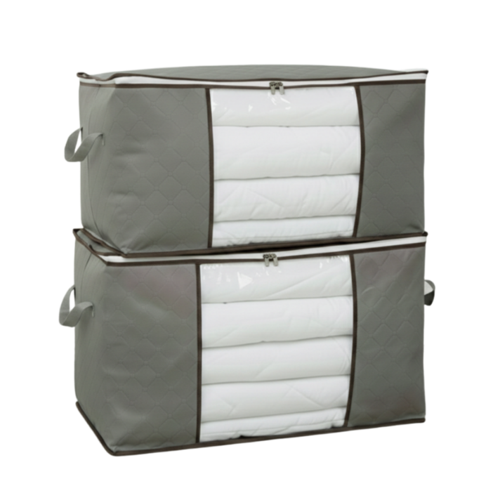 틸하우스 패브릭 이불 보관함 60L