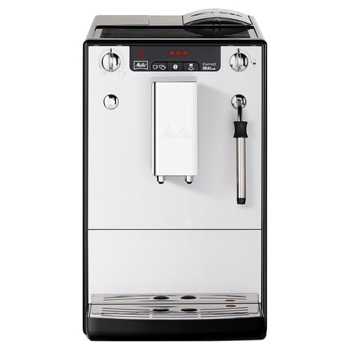 밀리타 카페오 솔로앤밀크 전자동 커피머신, E953-102, 실버