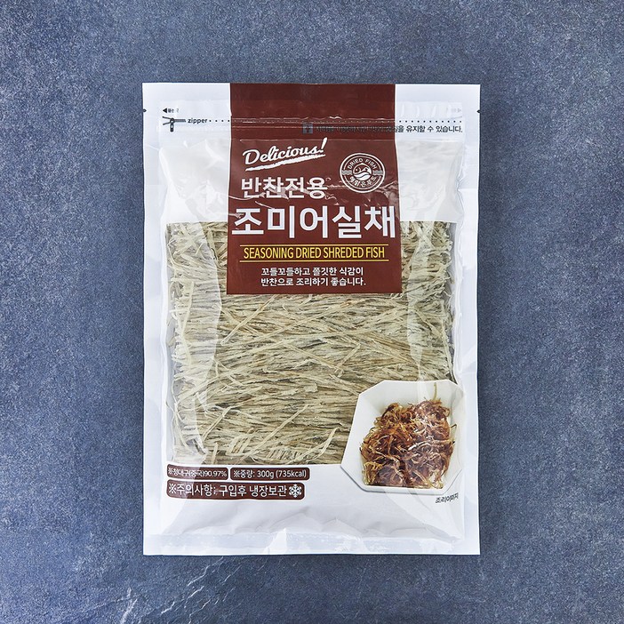 해맑은푸드 반찬전용 조미 어실채, 1개, 300g
