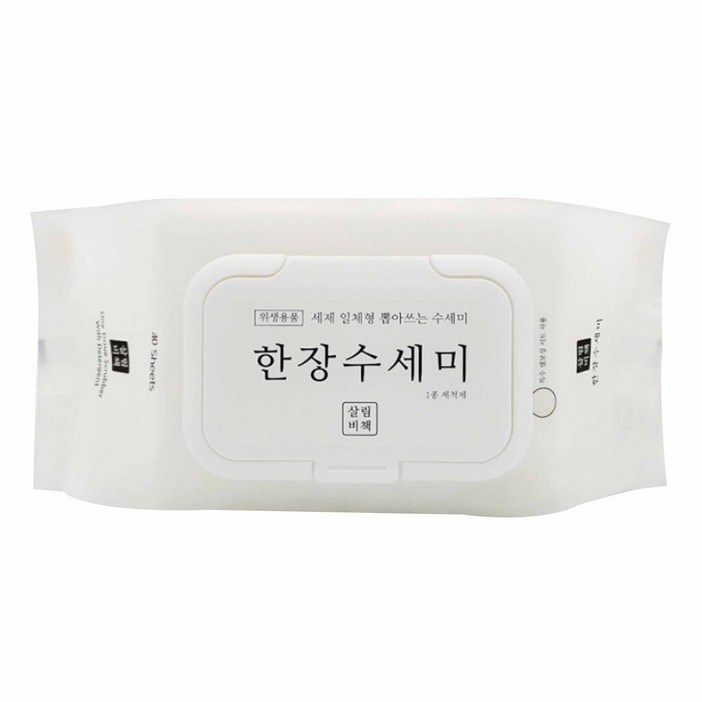 살림비책 한장 수세미