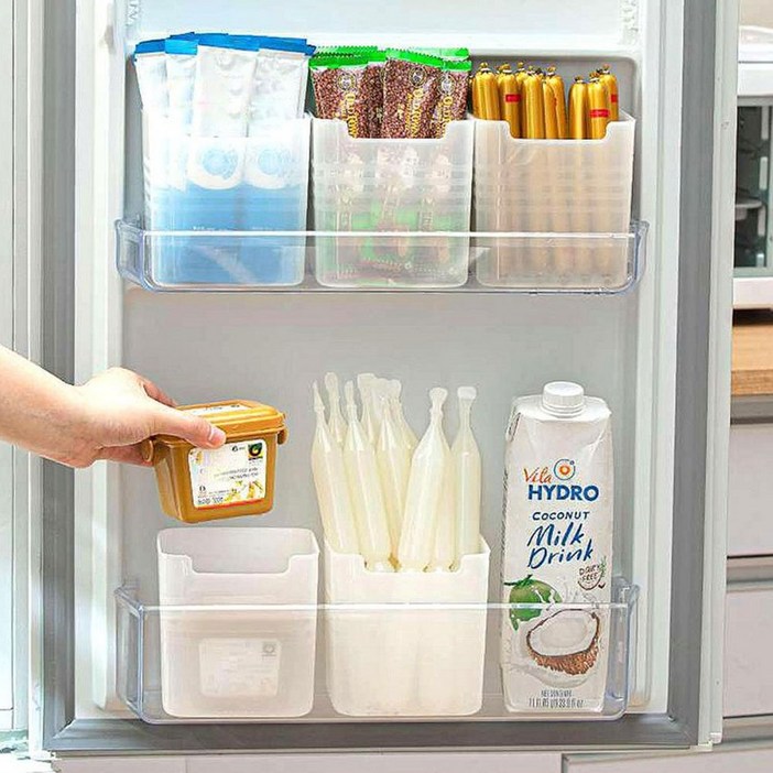 애니원픽 냉장고 정리 트레이 수납함