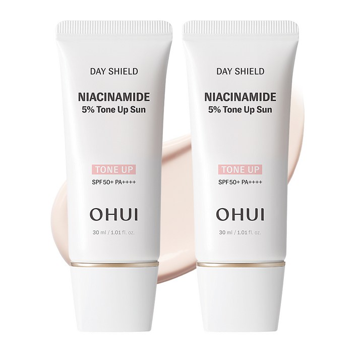 오휘 데이쉴드 나이아신아마이드 5% 톤업선 더블 기획 SPF50+ PA++++
