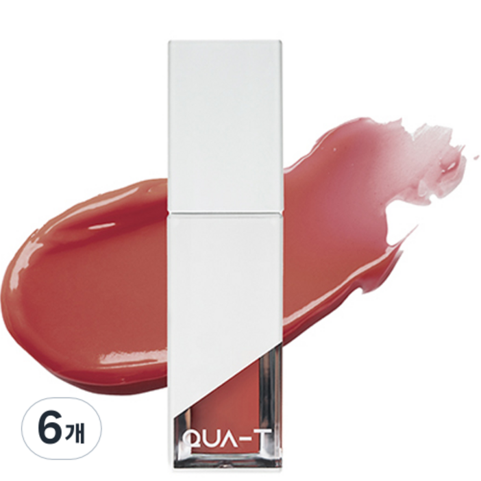 콰티 더 글라스 타투 틴트, 15호 (Vi Ai Pi), 4.9g, 6개