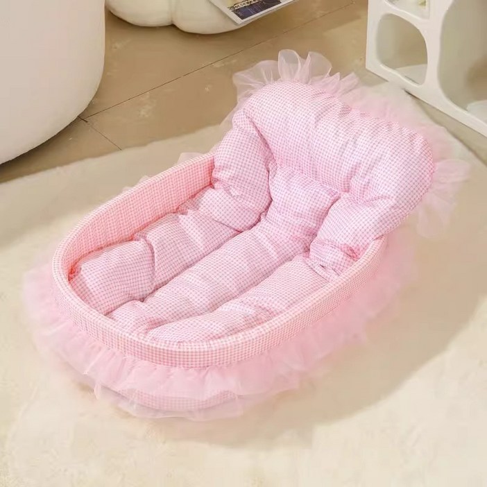 딜박스 애견침대, 핑크, 1개