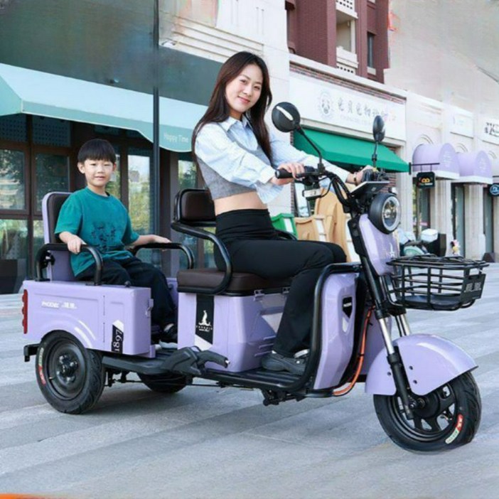 세발 전기 자전거 노인 삼륜 전동 성인용 스쿠터 바이크