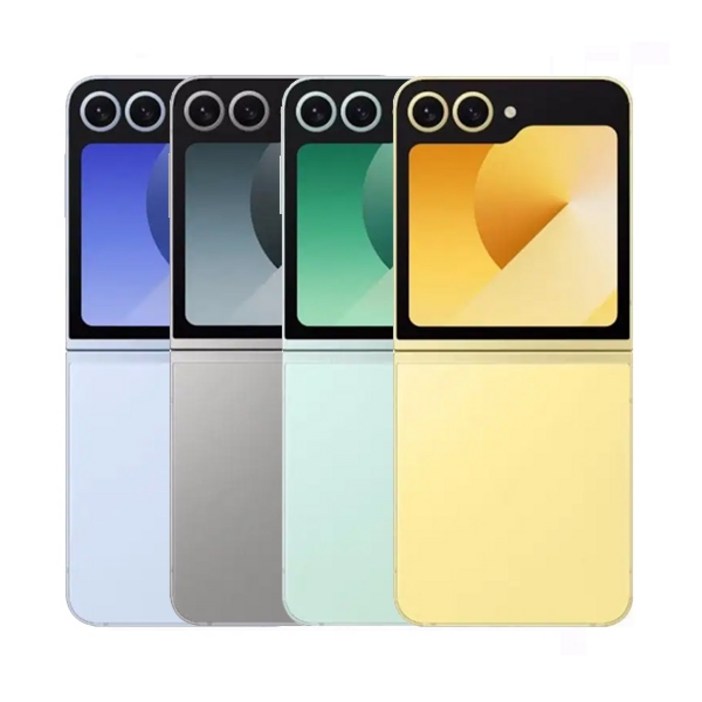 삼성전자 갤럭시 Z 플립6 256GB SM-F741 공기계 중고폰 리퍼폰, 옐로우, 256GB