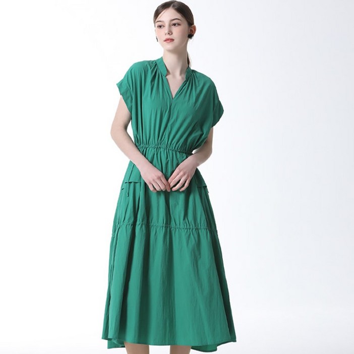리스트 리스트LIST 코튼 드로스트링 원피스 택가격 338000원