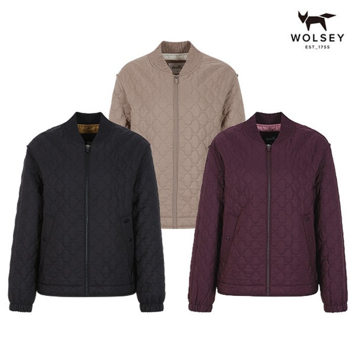 울시 여성 골프 패딩 경량 패딩 집업 골프 자켓 점퍼