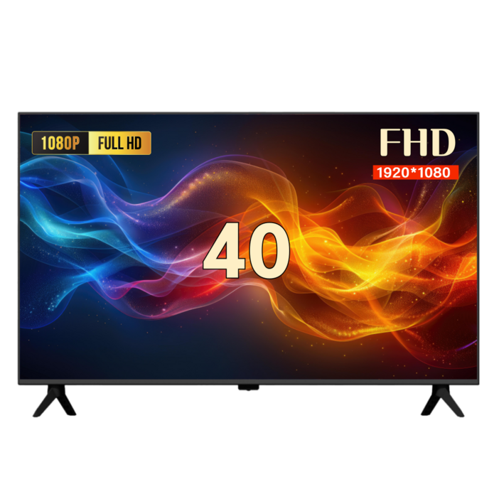 에어리브 40인치 FHD TV VA패널, XP40F, 고객직접설치, 스탠드형, 101cm40인치