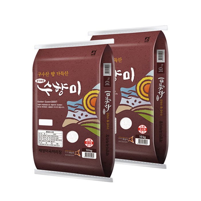 [24년 햅쌀] 수향미 골드퀸 3호, 20kg