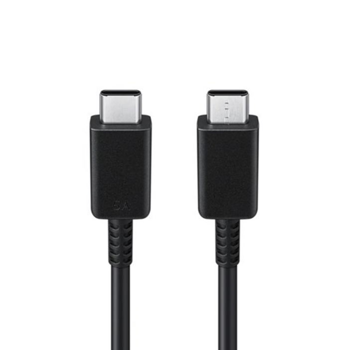 삼성전용 C타입 45W 초고속 충전 C to C 노트북 충전 케이블 (1.8M) EP-DX510 (블랙)