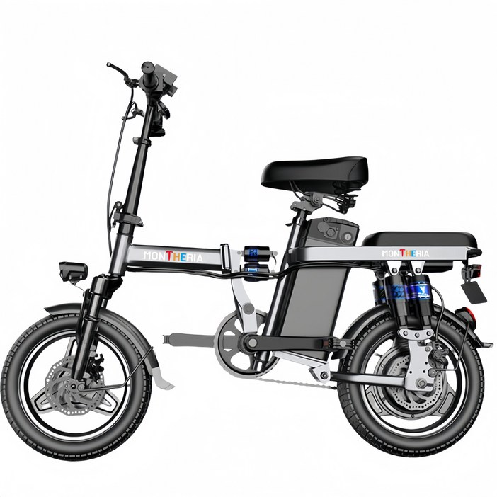 국내발송 montheria 전기자전거 48V 450W KCS 안전인증 전동자전거 A59858