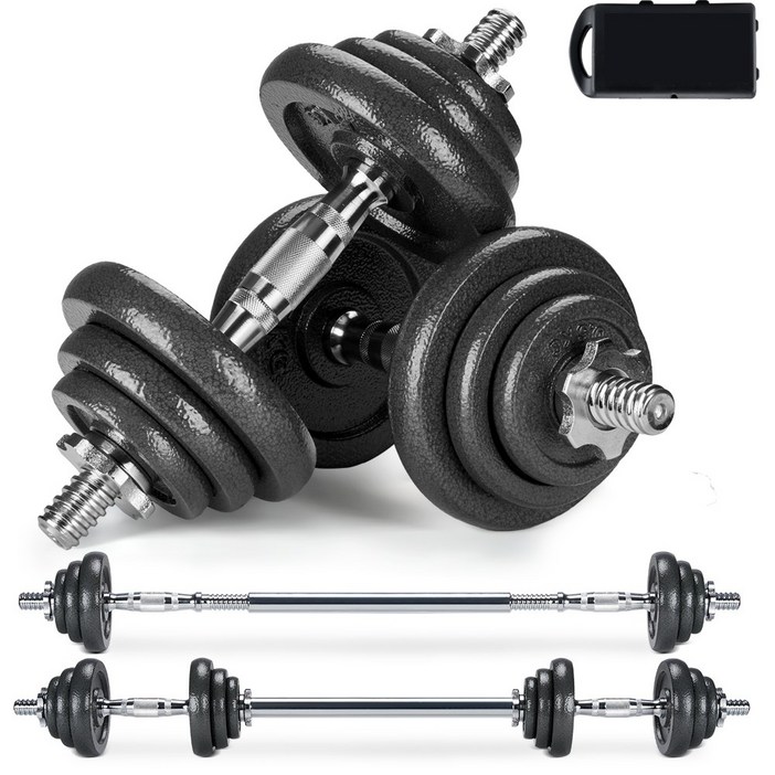 헬스장 조립아령 무게조절아령덤벨 바벨 세트 1530KG, 1세트, 20kg