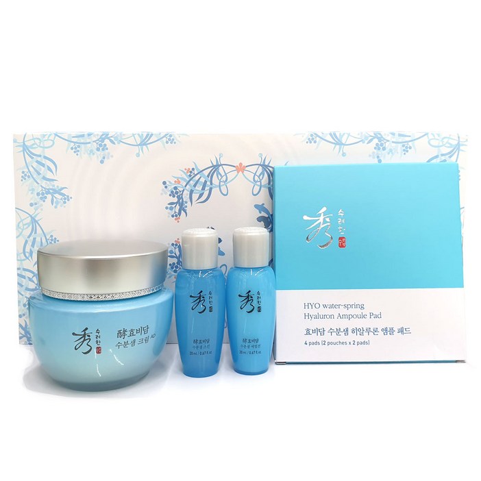 수려한 효비담 수분샘 크림 150ml 특별기획세트