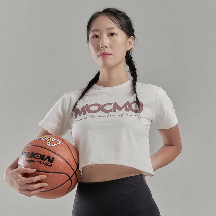 MOCMO 여성 헬스 운동 러닝 크로스핏 스포츠 소로나 반팔 크롭 T MOCMO 여성 헬스 운동 러닝 크로스핏 스포츠 소로나 반팔 크롭 T