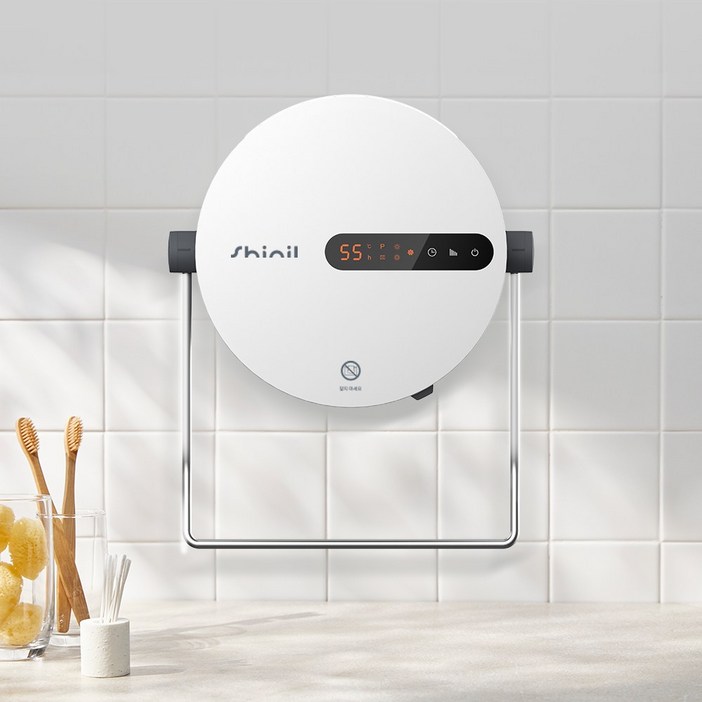 신일 욕실 난방기 히터 가정용 화장실 PTC 전기 온풍기 벽걸이 이쁜 디자인 온열기