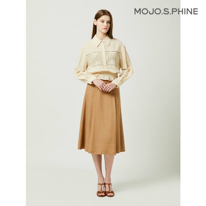 모조에스핀 A라인 베이직 스커트 CAJ242MSD133 706376
