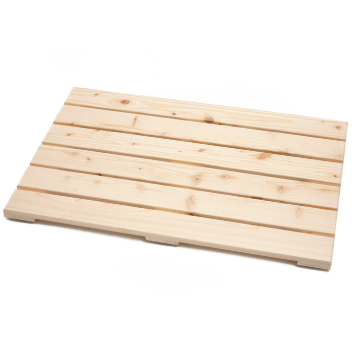 춘우 편백 내추럴 원목 발판 85x50x3.5cm  65x43x3.5cm, 1개