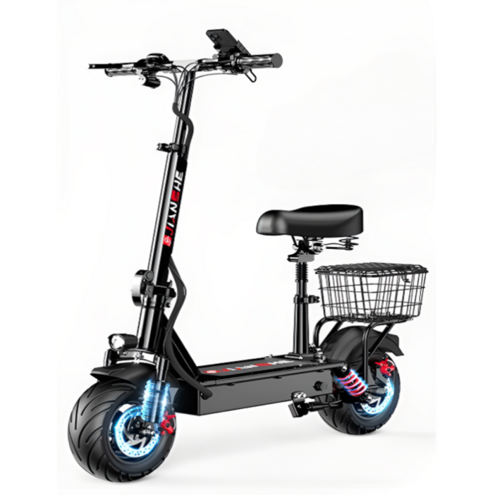 칼리도 초장거리 전동킥보드 접이식 휴대용 안장 출퇴근