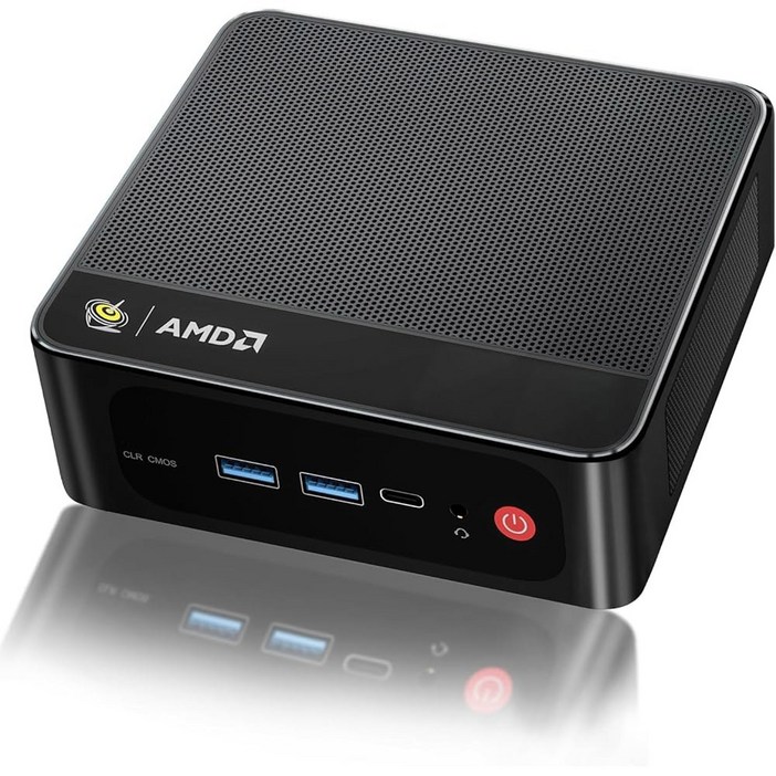 Beelink SER5 MAX 미니 PC, AMD Ryzen 7 6800U(8C/16T, 최대 4.7GHz), 컴퓨터 32GB LPDDR5 RAM 1TB SSD 그래픽 12 코어