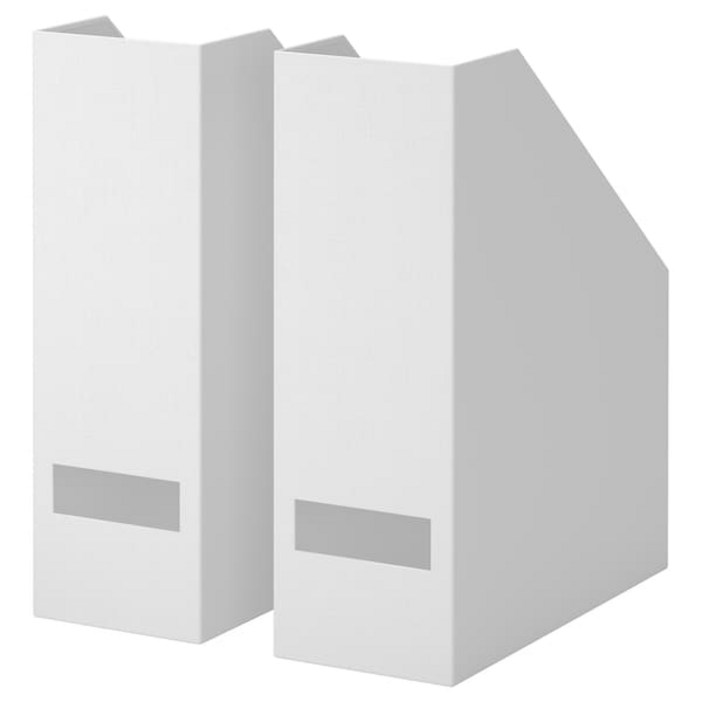 이케아 IKEA 세나파일꽂이 블랙 화이트 2개1SET 무배