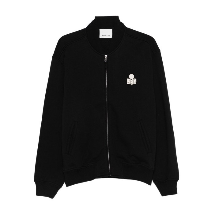 이자벨 마랑 로고 집업 스웨터