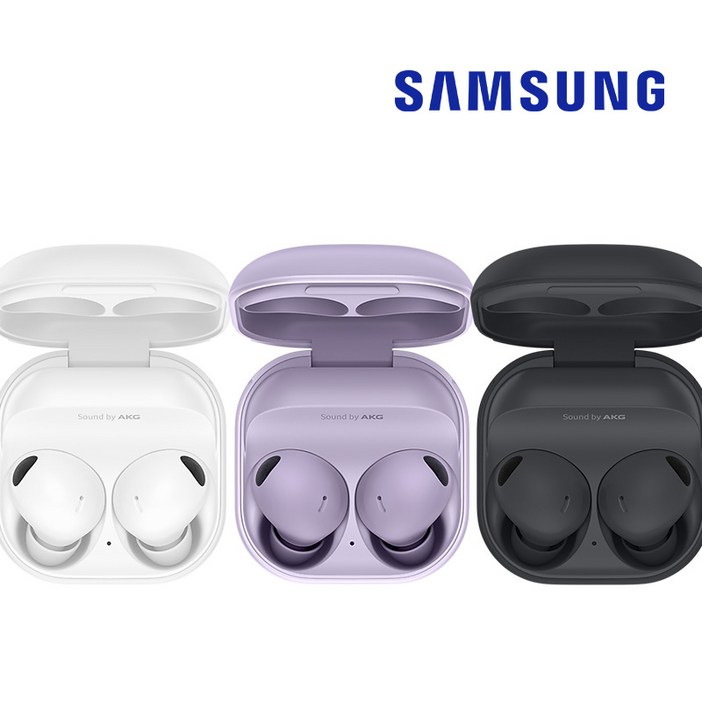 삼성 중고 Galaxy 버즈2 프로 블루투스 무선 이어폰, 보라 퍼플