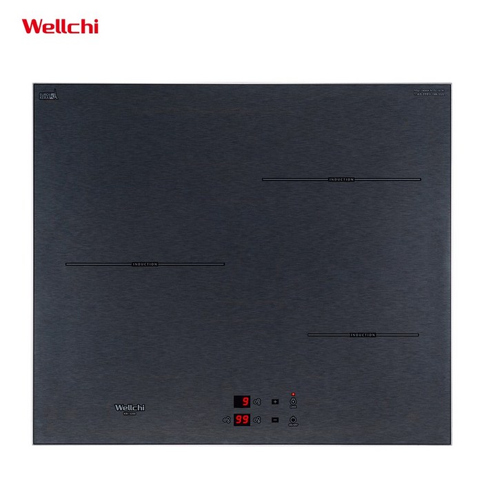 웰치인덕션 KRI3200 빌트인 3구인덕션 정품, 프랑스유로케라 상판유리적용, 웰치인덕션 공식 정품판매몰 , 바로출고된 새제품발송, 기본설치비 무료혜택 , 주문 시 바로배송