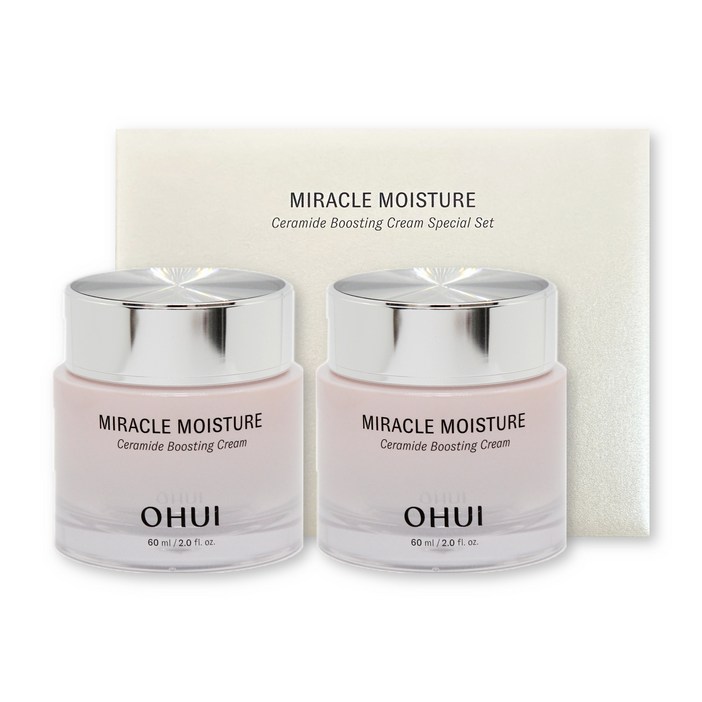 오휘 미라클 모이스처 크림 스폐셜 세트 60ml60ml 총120ml 대용량  무료당일배송 