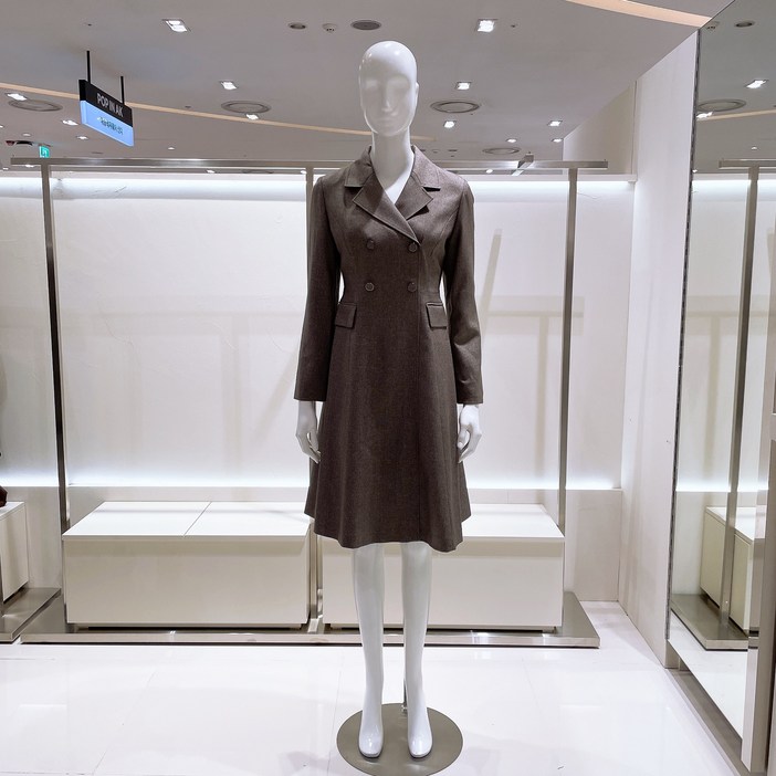 더블버튼 테일러드 원피스 VA9OP15