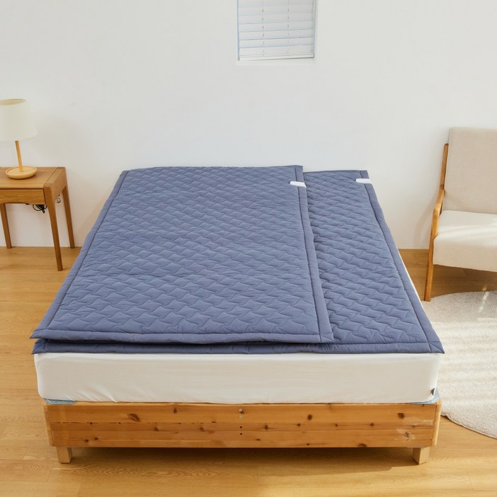 26년 두툼토퍼형한일의료기 전자파없는 탄소매트 1위 EMF 1인용 전기장판 전기매트 전기요, 슈퍼싱글110×200