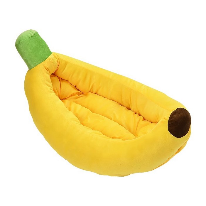 제이에스 바나나 강아지 애착방석 펫쿠션