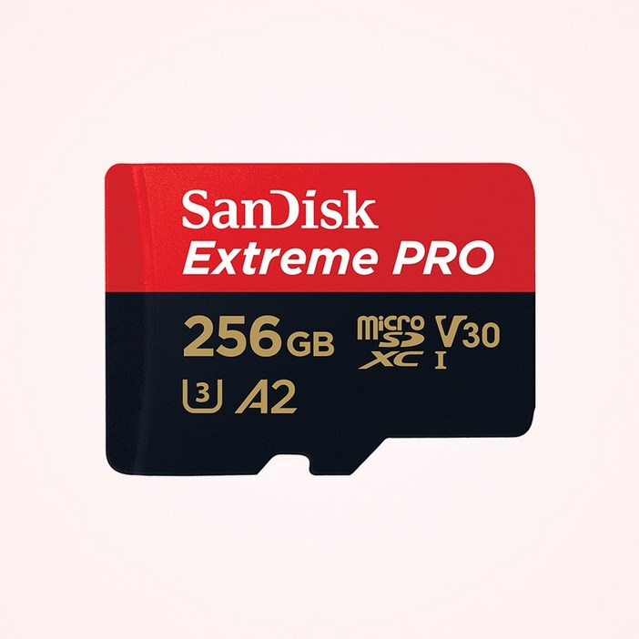 샌디스크 마이크로SD 카드 MicroSDXC Extreme Pro UHSI QXCD  U3 4K