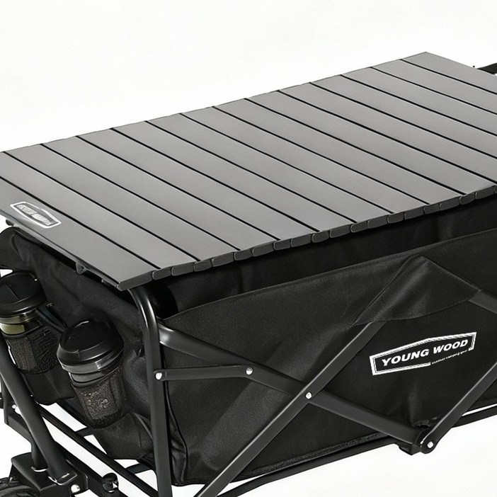 영우드 다용도 캠핑 카트 접이식 아웃도어 웨건 폴딩 카트