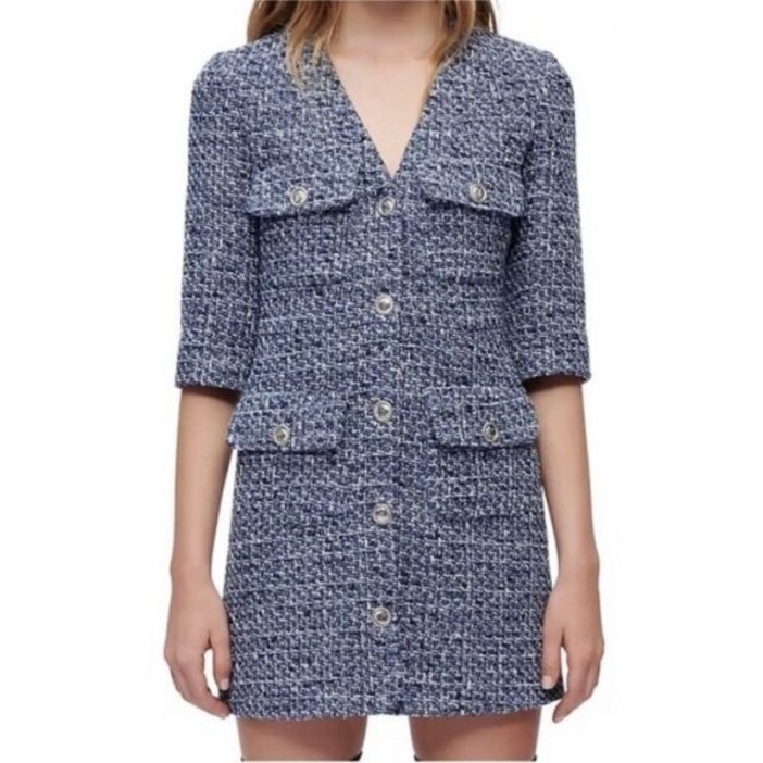 마쥬 트렌디 마제 트위드 미니 드레스 5523386