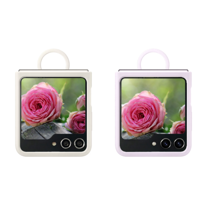 삼성 정품 갤럭시 Z플립5(F731)실리콘 커버 with 링 EF-PF731