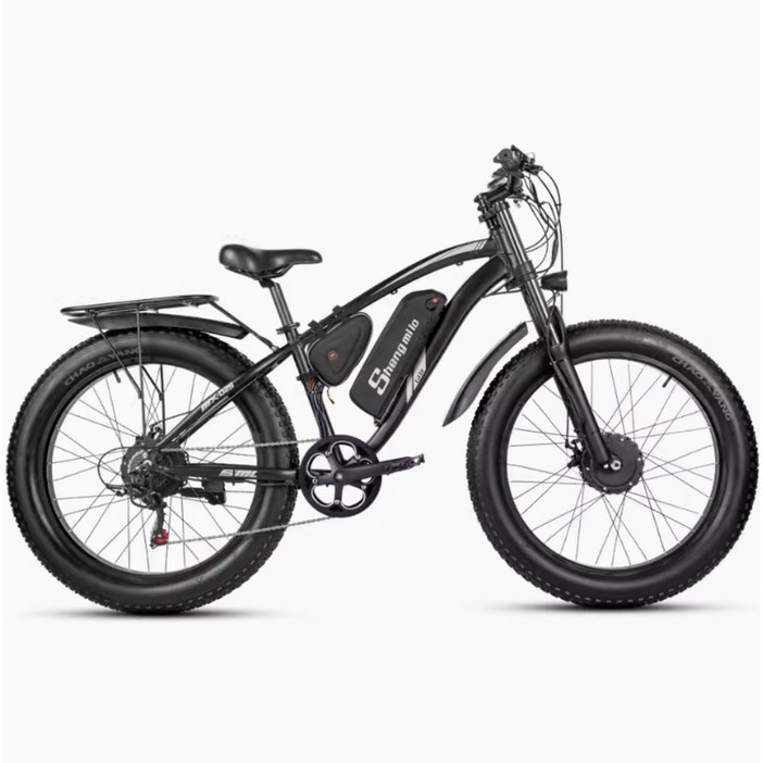 MTB 전기자전거 듀얼모터 2000W  26인치 산악 출퇴근 자토바이 48V 삼성 배터리