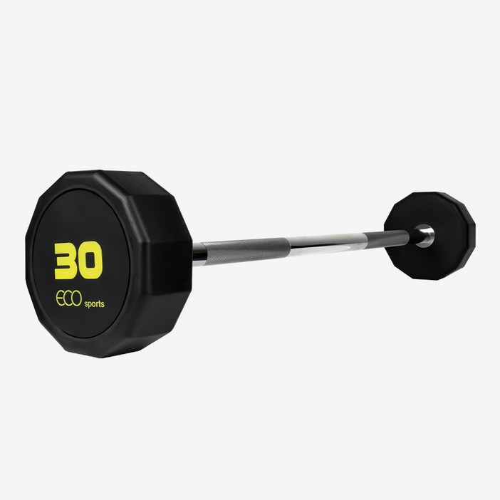 에코스포츠 프리미엄 고정식바벨 세트 헬스장 홈짐, 1개, 30kg